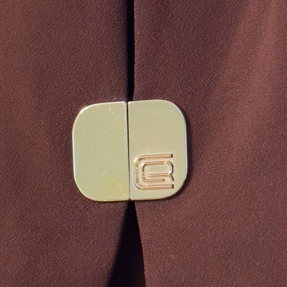 Roberto Cavalli Brown Slim fit Tailored Blazer (Bought in Europe) - Picture 4 of 8